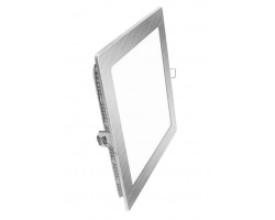 Downlight panel LED Cuadrado 225x225mm Niquel 18W